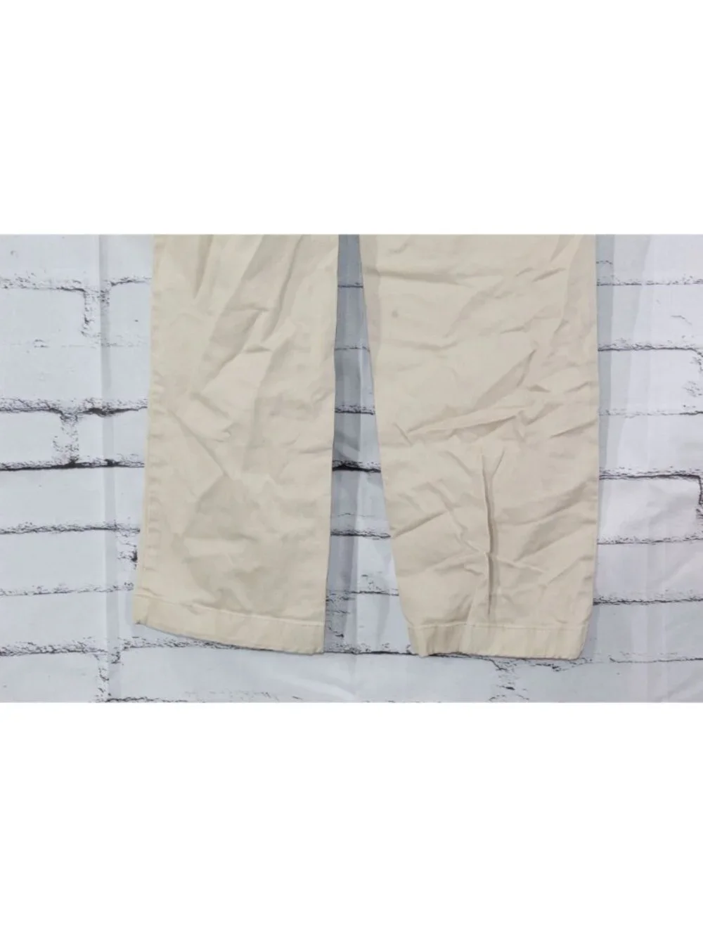 LL Bean Lakewashed Stretch Khakis Comfort Waist Standard Fit Straight Leg M 32